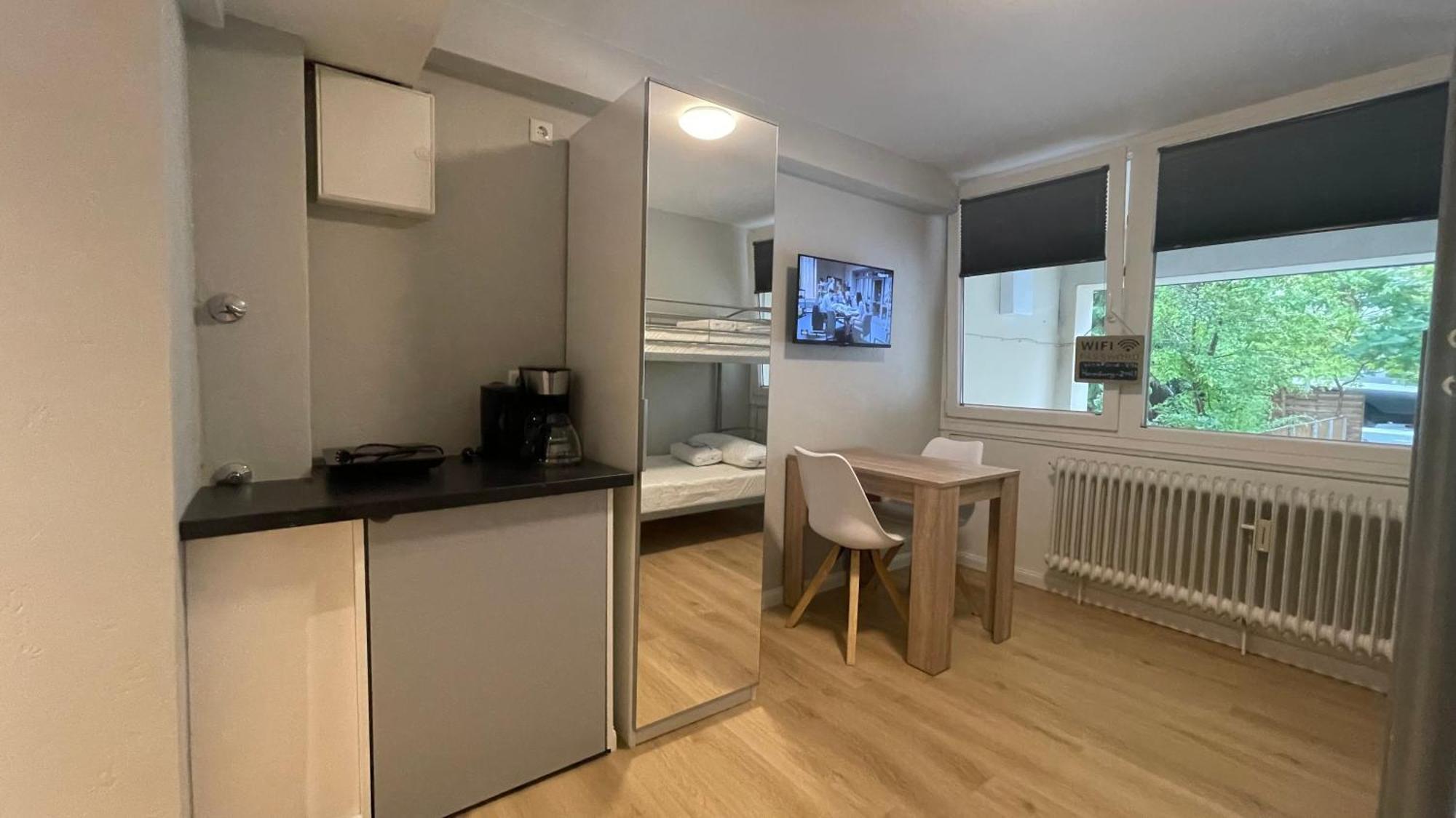 Suesses Kleines Und Zentrales Apartment Fuer Zwei Personen Mitten In Hamburg Eksteriør bilde