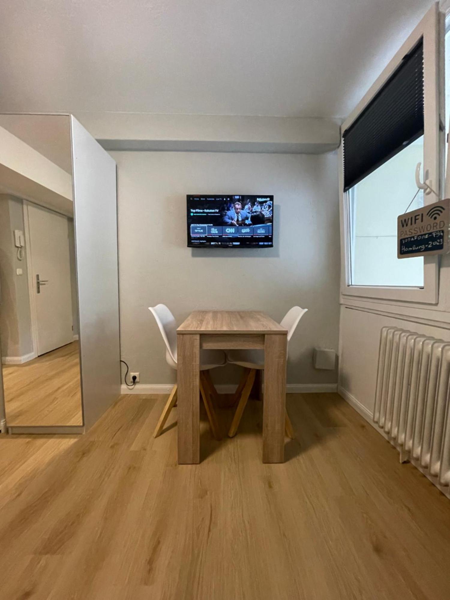 Suesses Kleines Und Zentrales Apartment Fuer Zwei Personen Mitten In Hamburg Eksteriør bilde