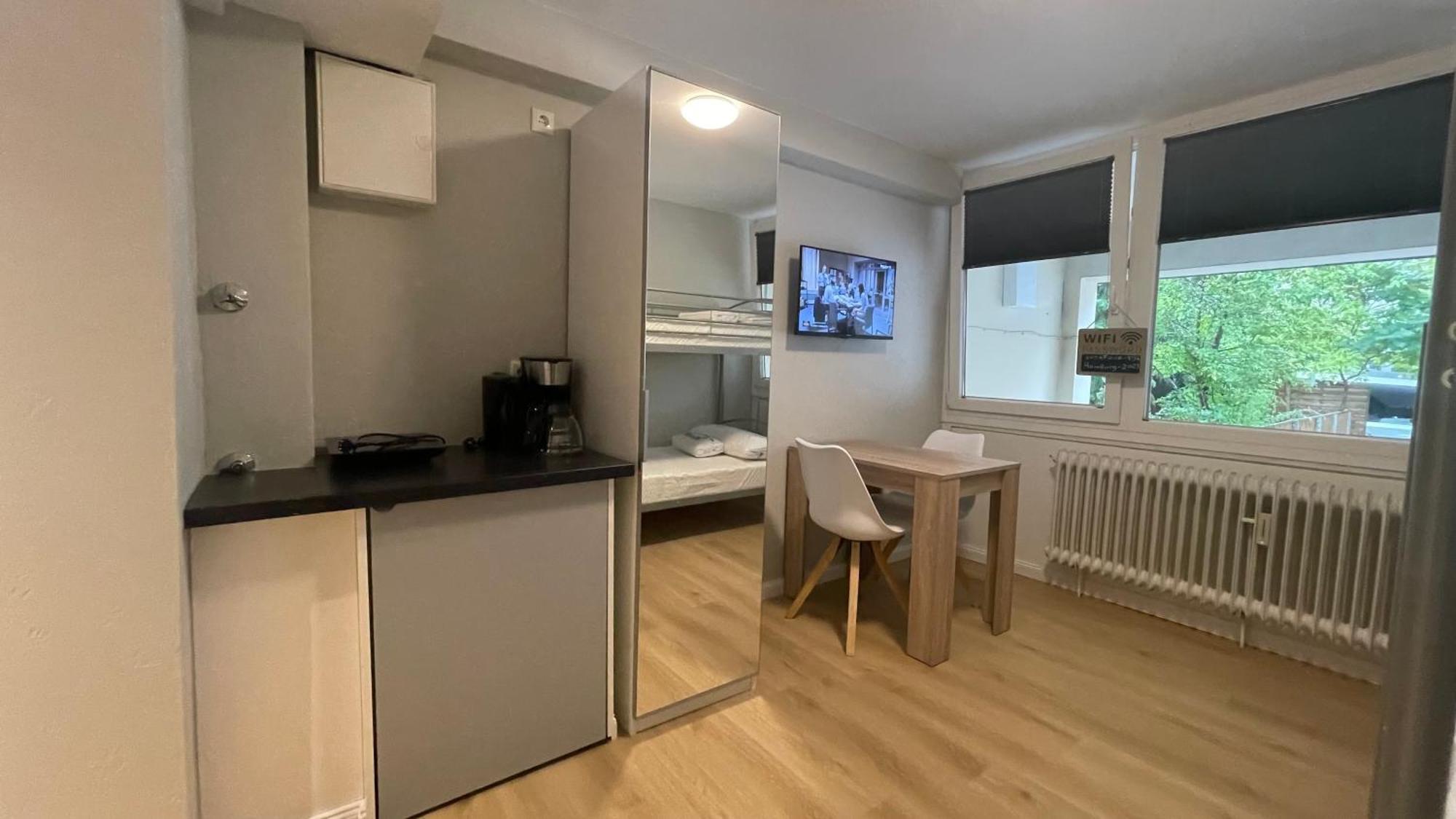 Suesses Kleines Und Zentrales Apartment Fuer Zwei Personen Mitten In Hamburg Eksteriør bilde