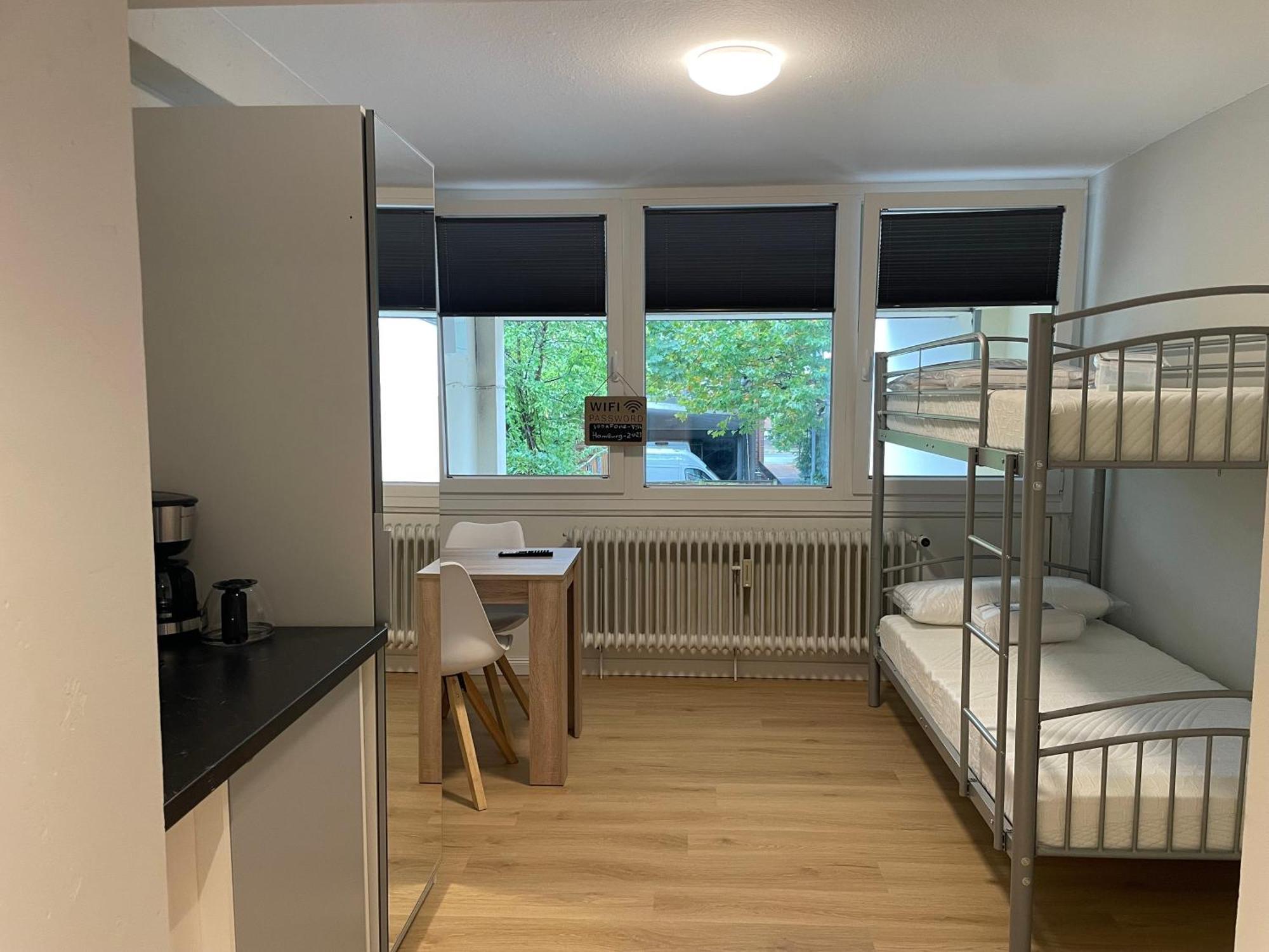 Suesses Kleines Und Zentrales Apartment Fuer Zwei Personen Mitten In Hamburg Eksteriør bilde